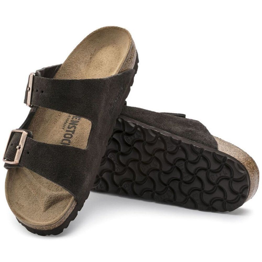 Birkenstocks arizona  suede leather mocha Size 42 regular wide - Picture 5 of 10
